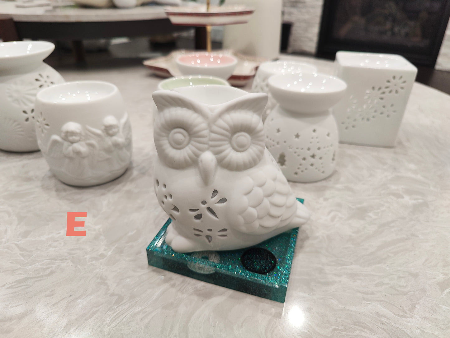 Matte Ceramic Wax Melt Burner