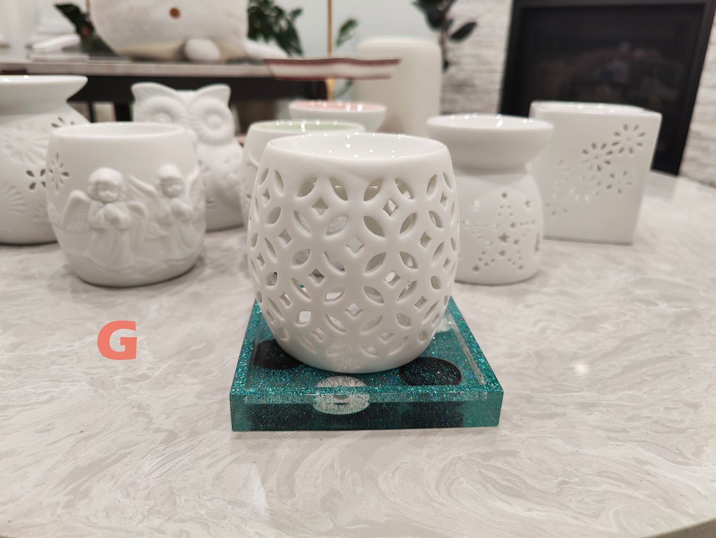 Matte Ceramic Wax Melt Burner