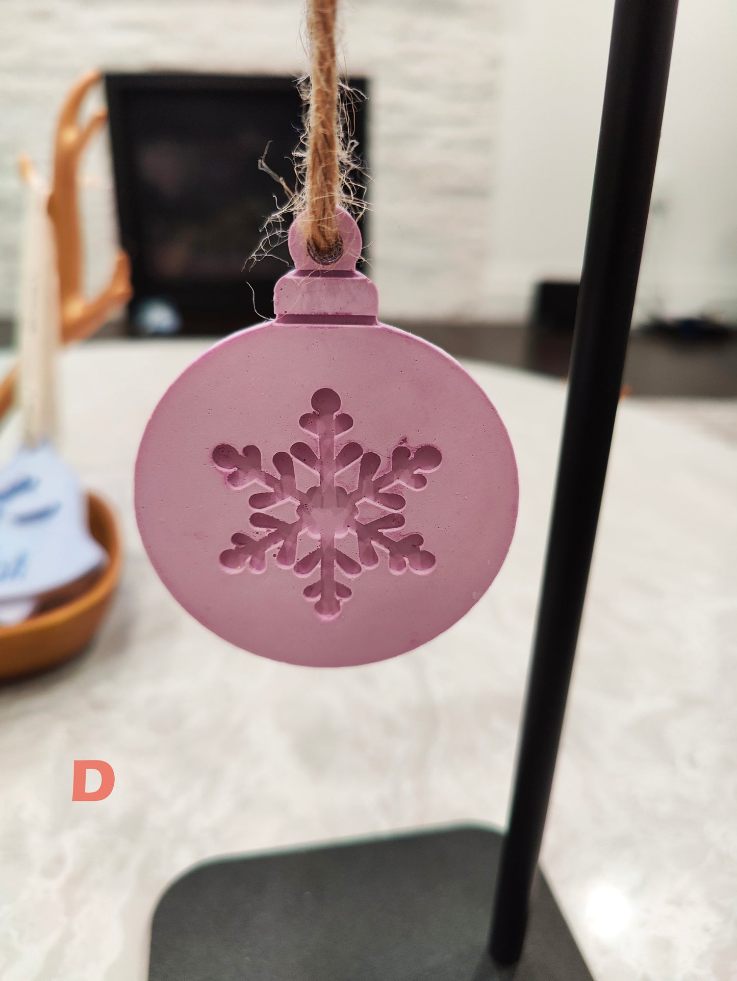 IceFlower Tag - Christmas Aroma Tags | Car Fresheners & Aroma Stone Diffuser