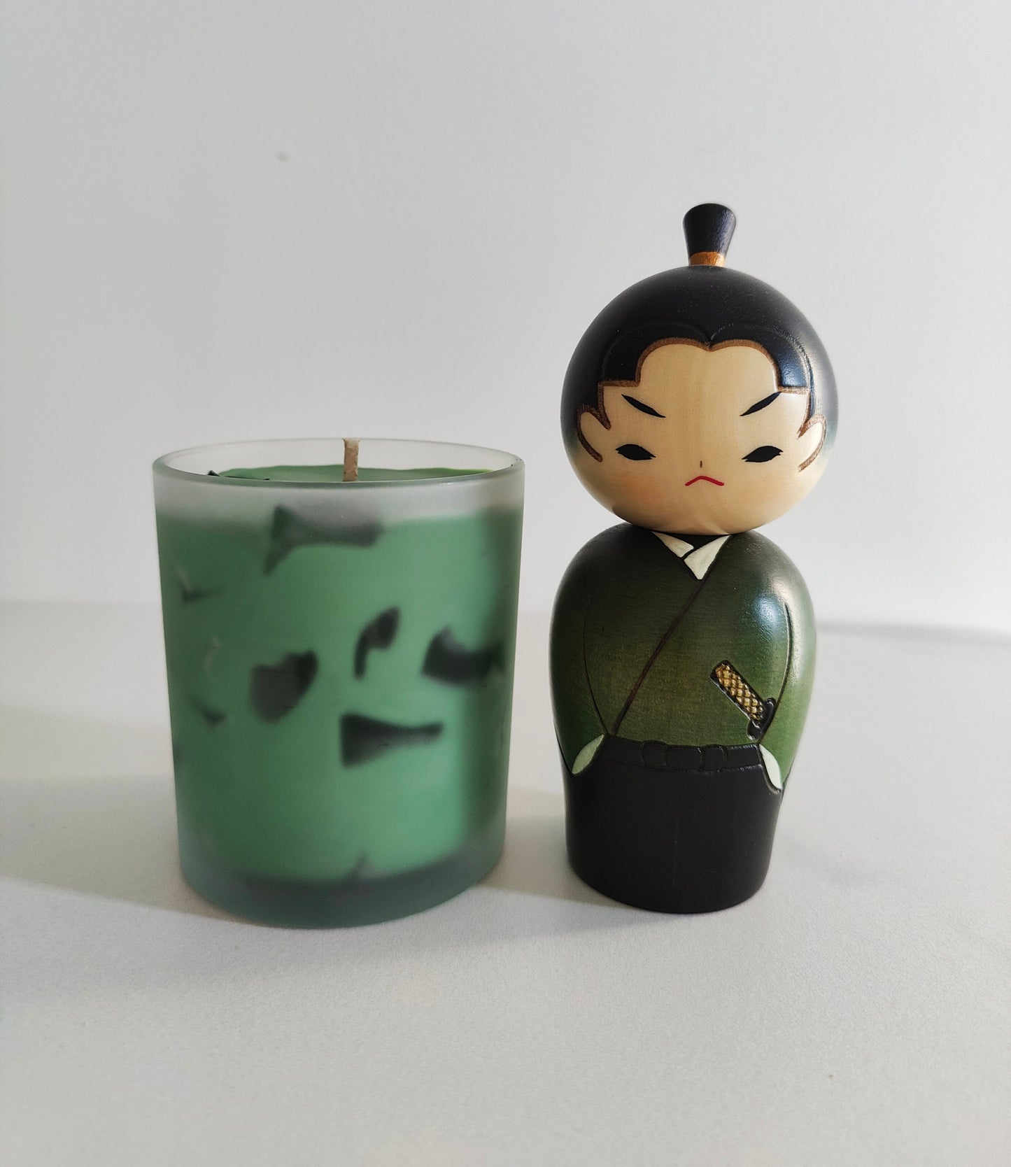 Green Tea Scented Candle - 8oz | Natural Soy wax, Beeswax, Gel wax