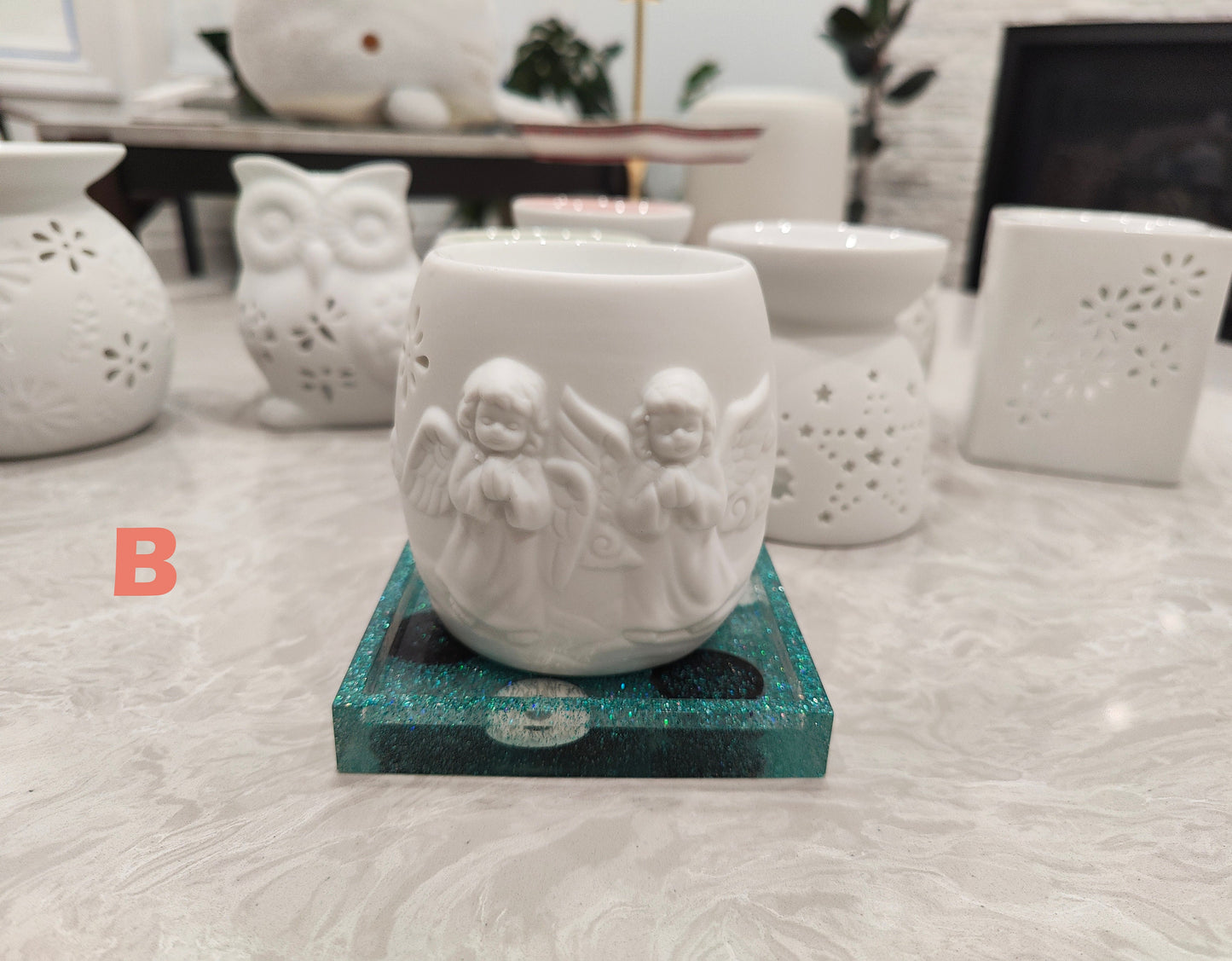 Matte Ceramic Wax Melt Burner