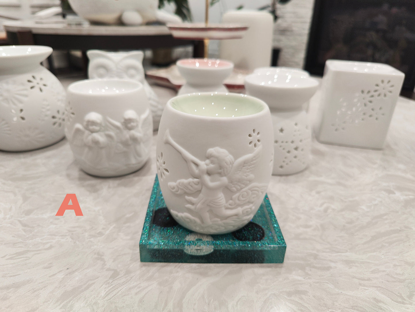 Matte Ceramic Wax Melt Burner