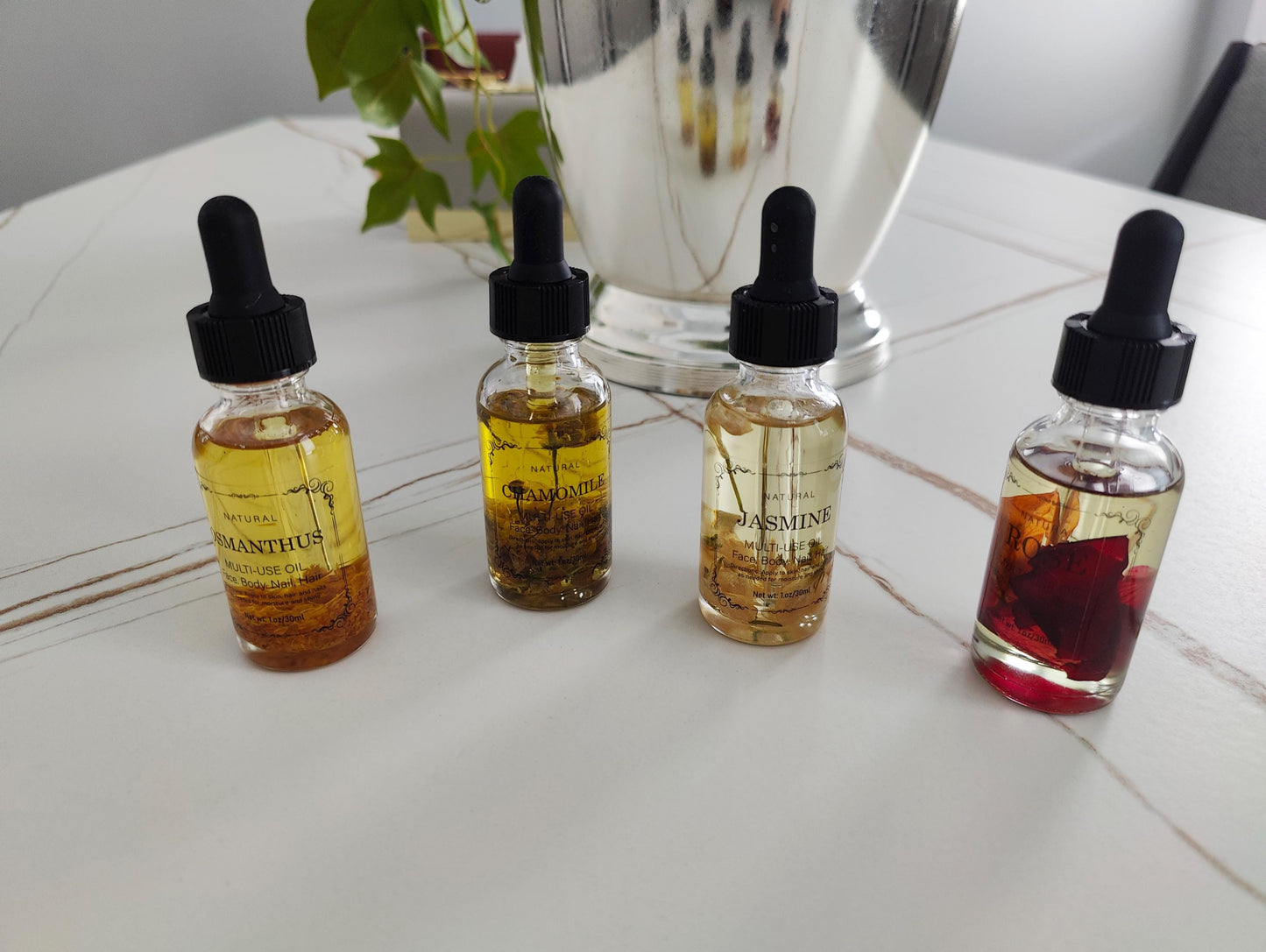 Organic Dried Flowers Body Oil