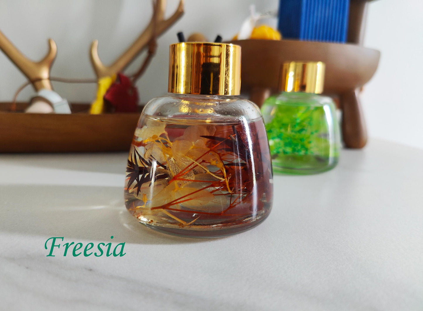 Minimalist Natural Dried Flowers Reed Diffuser