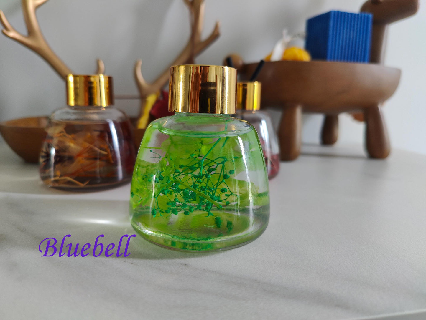 Minimalist Natural Dried Flowers Reed Diffuser