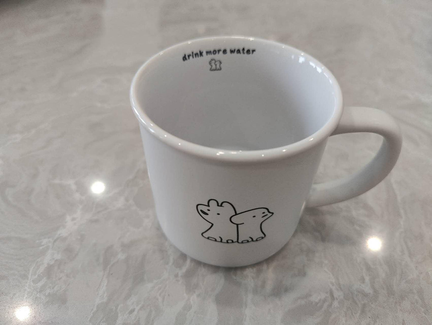 Cute Puppy Mug - Black & White