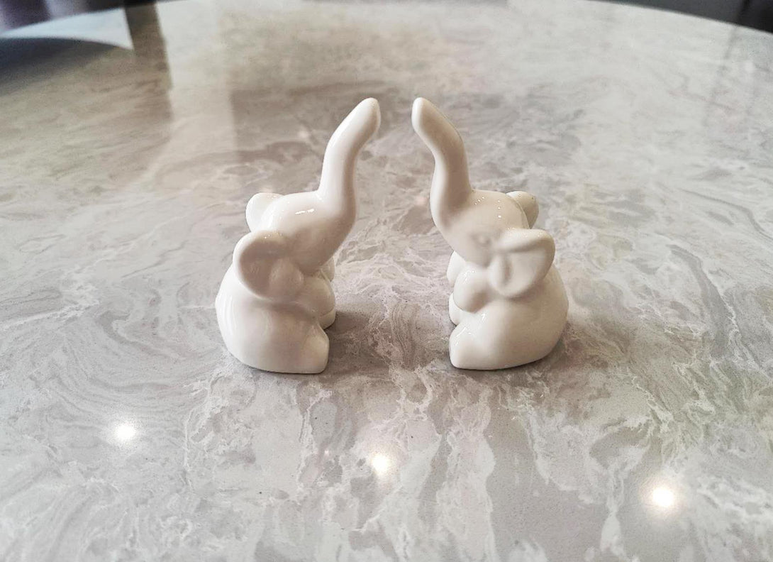 Ceramic Elephant Jewelry Holder