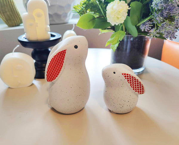 Ceramic Rabbit Figurine