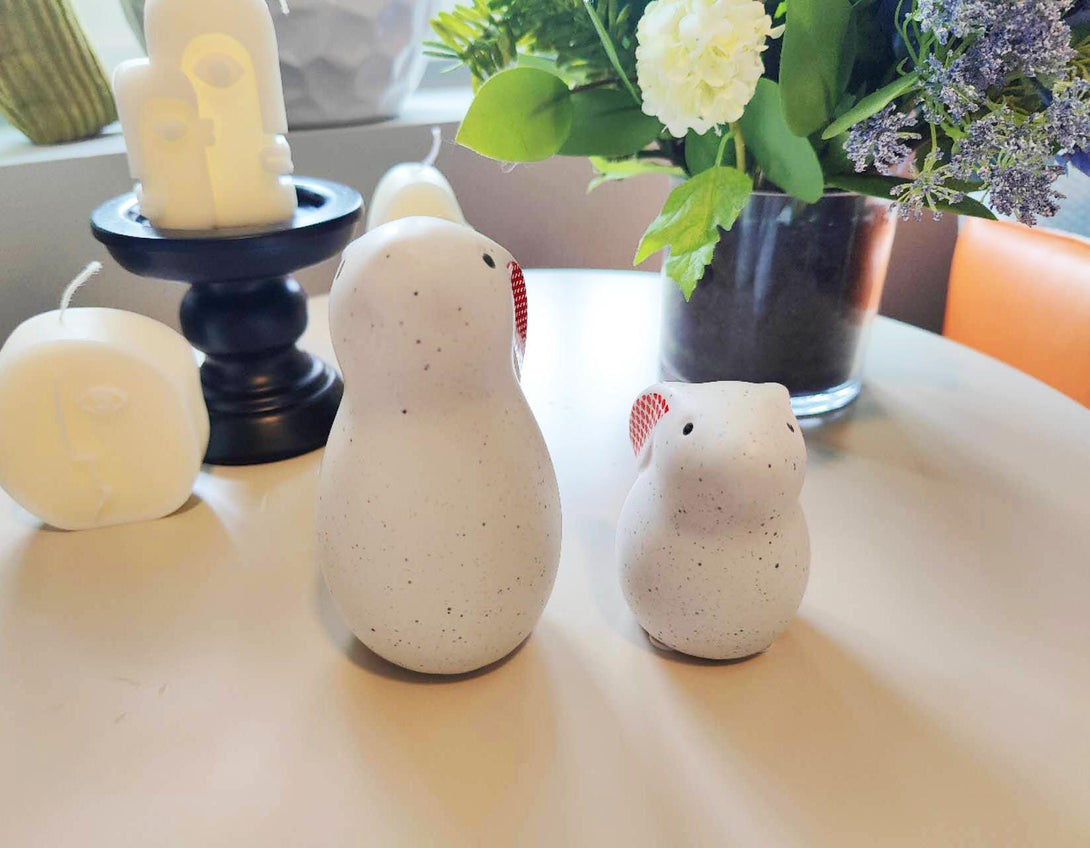 Ceramic Rabbit Figurine