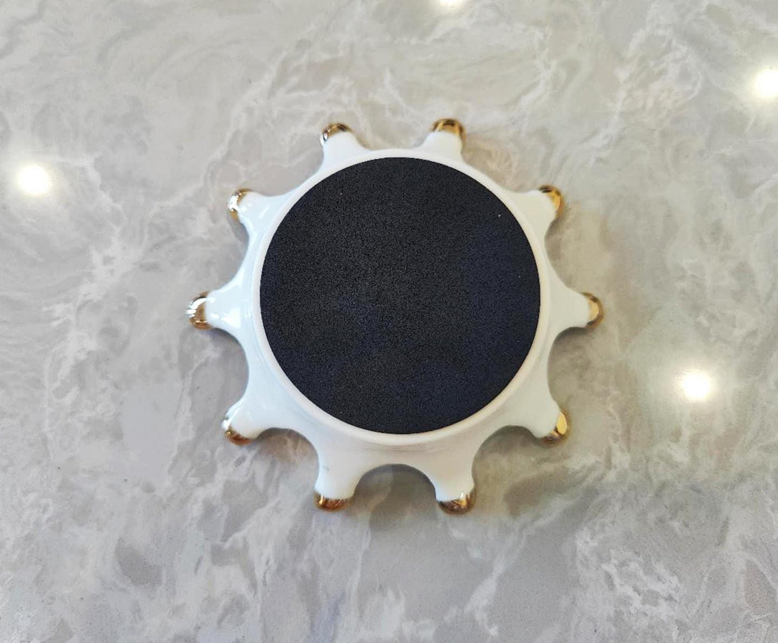 Crown Ceramic Jewelry Tray