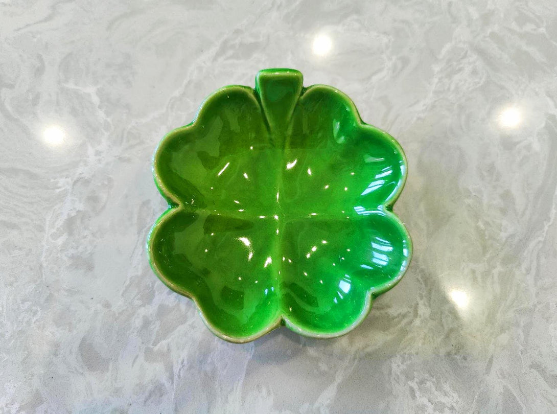 Four-leaf Clover Ceramic Jewelry Tray