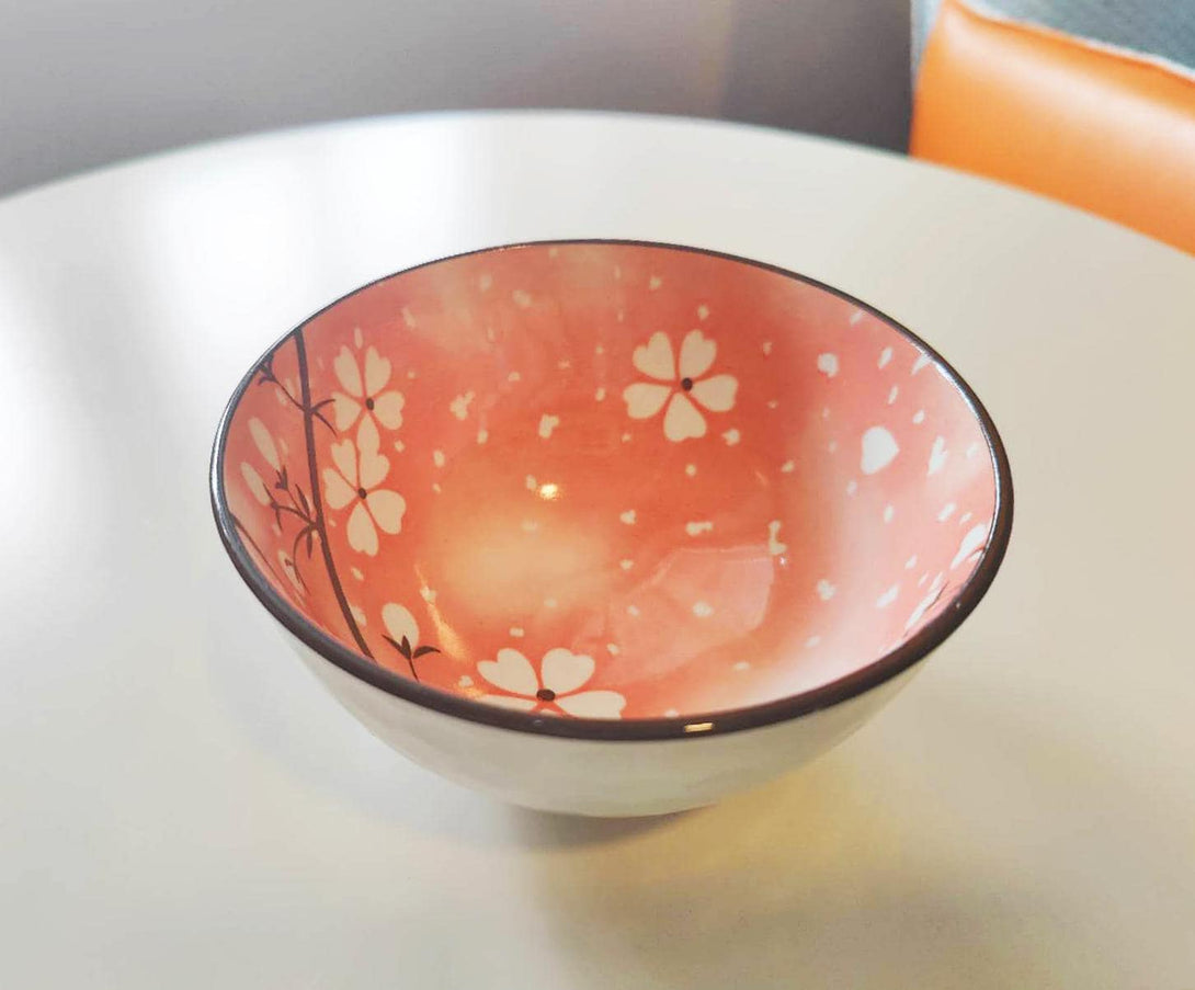 Sakura Cherry Blossom Ceramic Bow Pink