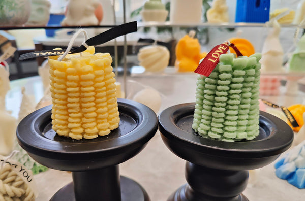 Corn-Shaped Candle