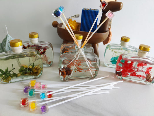 Natural Dried Flowers Reed Diffuser